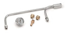 Mr. Gasket Chrome Plated Fuel Lines for Demon Carburetors 1576