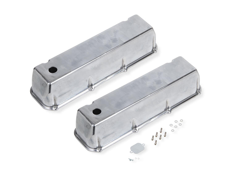 Mr. Gasket 6873G Cast Aluminum Valve Covers, Fits Ford Big Block