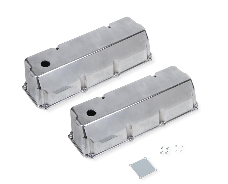 Mr. Gasket 6890G Cast Aluminum Valve Covers, Fits Ford 351C, 351M, 400