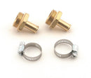 Mr. Gasket 1543 Carburetor Inlet Fittings 7/8-20 Male To 3/8" Hose Barb