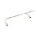 Mr. Gasket 1551 Fuel Line - 3/8" Dual Inlet - Chrome