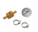 Mr. Gasket 1560 Fuel Block W/ 0-15 PSI Fuel Pressure Gauge