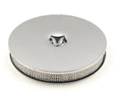 Mr. Gasket 4339 Low Rider Air Cleaner - 14" Diameter X 2" Tall - Chrome