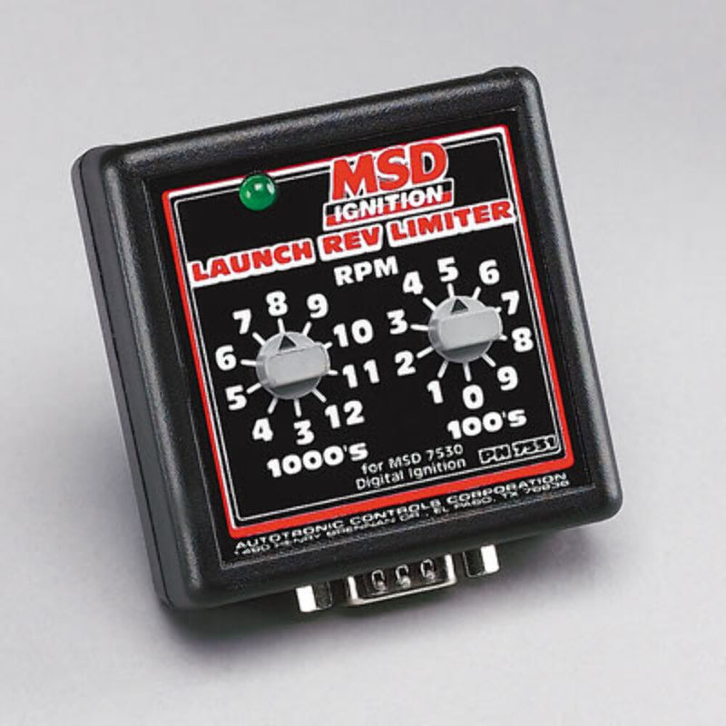 MSD 7551 Manual Launch Controller, 3,000-12,500 RPM