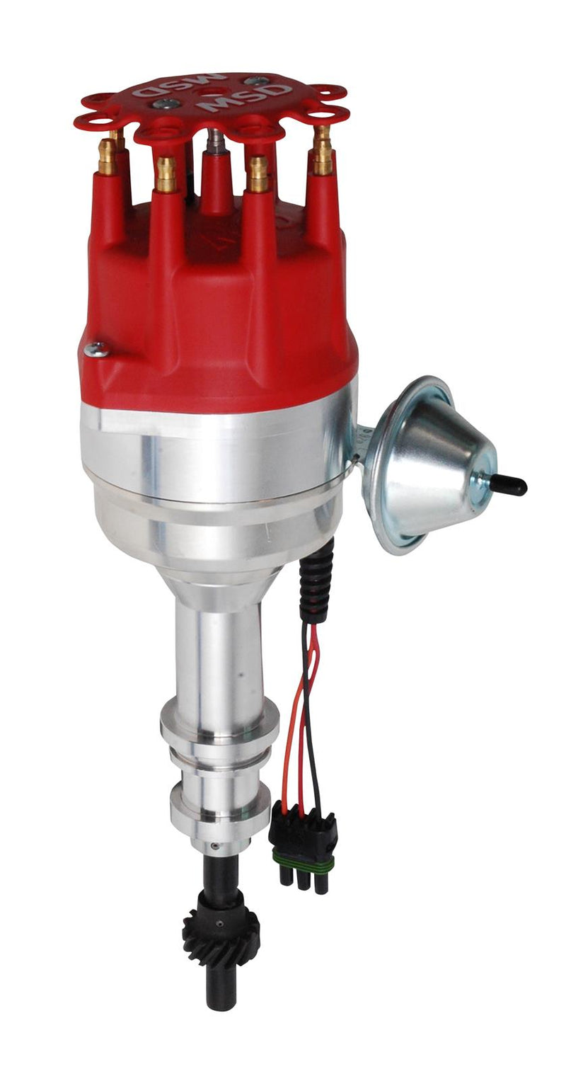 MSD 83501 Pro-Billet Ready-to-Run Distributor, Fits Ford 351C, 351M, 400, 429, 460