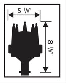 MSD Digital E-Curve Pro Billet Distributors 8394