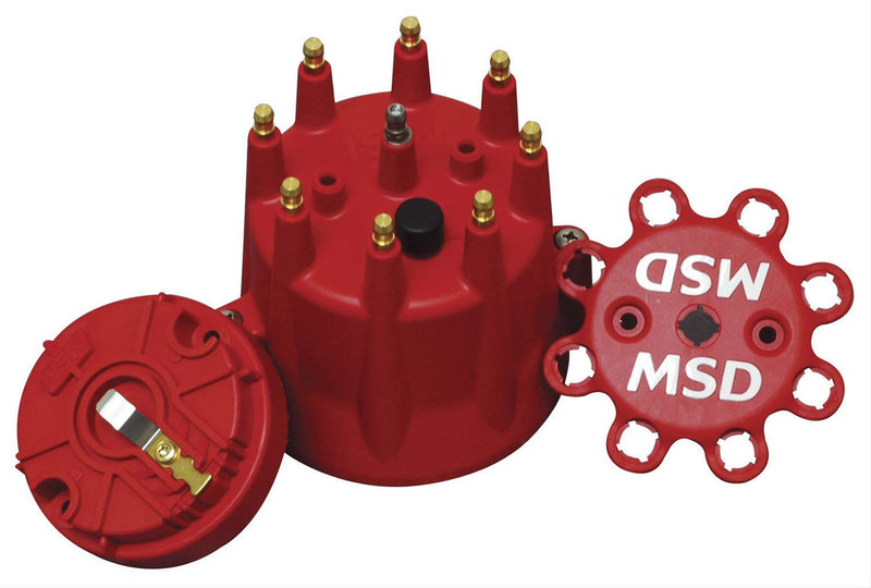 MSD 84335 Distributor Cap & Rotor Kit - Red