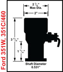 MSD Pro-Billet Distributor Plugs with Cam Sync 85211