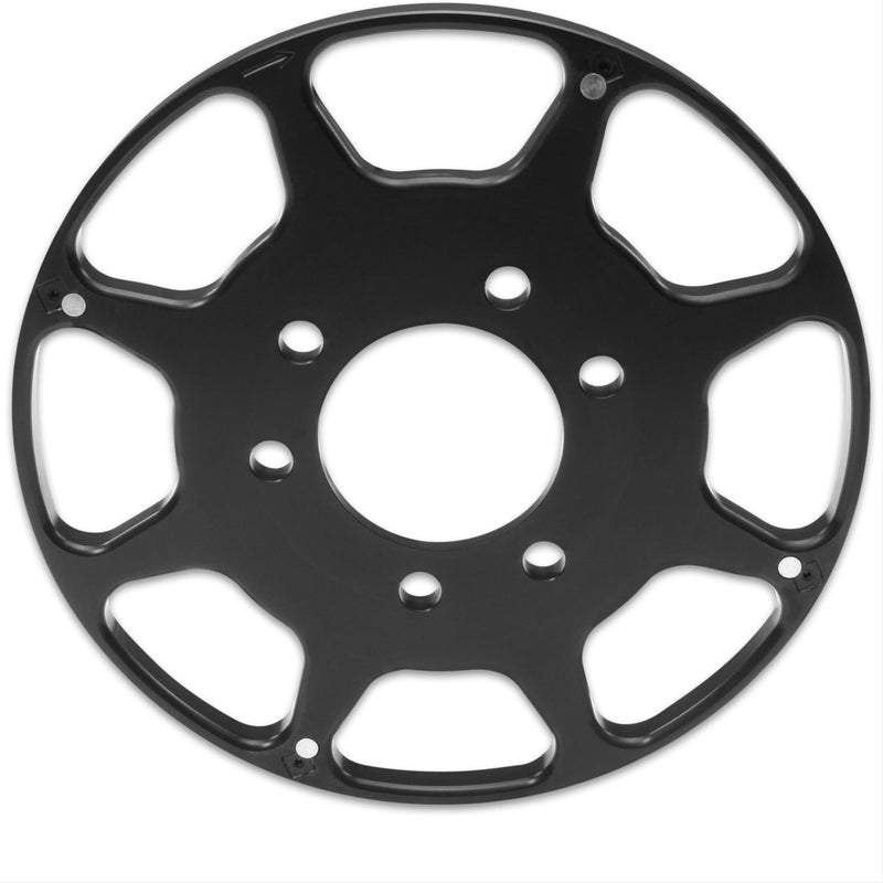 MSD 86213 Replacement Crank Trigger Wheel, Fits Chevy Big Block - Black Anodized
