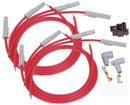 MSD 31189 Super Conductor Spark Plug Wire Set, Multi-Angle Plug, HEI Cap