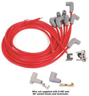 MSD 31239 Super Conductor Spark Plug Wire Set 8 Cyl 90 Deg Plug, Socket/HEI Cap