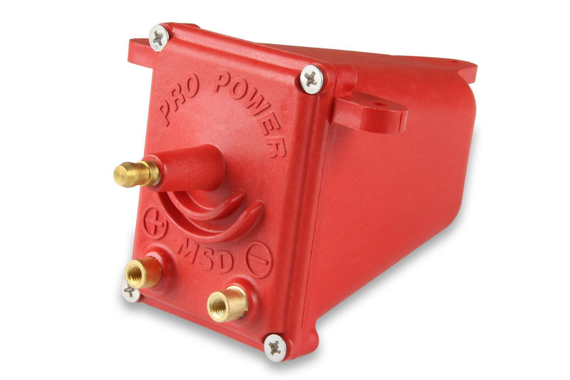 MSD 8201 Ignition Coil Pro Power Series, Red, Individual