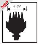 MSD 8431 Red Distributor Cap