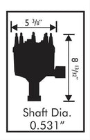 MSD 8456 Pro-Billet Distributor
