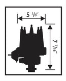 MSD 8572 Corvette V8 Tach Drive Distributor w/ Vacuum Advance