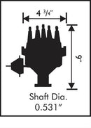 MSD 8595 Ford FE Ready-To-Run Distributor
