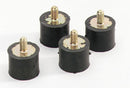 MSD 8823 Vibration Mounts, MSD 6 Series Ignition Modules - 4 Pack