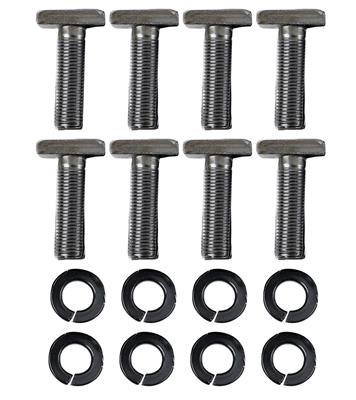 Moser Engineering 838TK Fastener Kit, Backing Plate, T-Bolts, Fits Ford, 9 in.