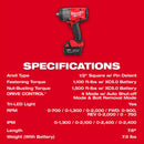 Milwaukee M18 FUEL HTIW/MTIW Combo Kits 3010-22