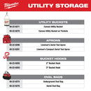 Milwaukee Lineman's Compact Aerial Tool Aprons 48-22-8290