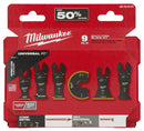 Milwaukee OPEN-LOK 9-Piece Multi-Tool General Purpose Blade Kits 49-10-9113
