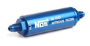 NOS 15550NOS Blue Anodized Billet Aluminum High Pressure In-line Nitrous Filter