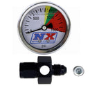 Nitrous Express 15509 Flo-Thru Nitrous Pressure Gauge, 1-3/4"