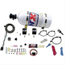 Nitrous Express - 11-15 Ford Mustang GT 5.0L Coyote Single Nozzle Nitrous Kit (35-150HP) w/10lb Bottle (20932-10)
