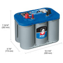 Optima 8016-103 Bluetop D34M Battery - Marine Deep Cycle