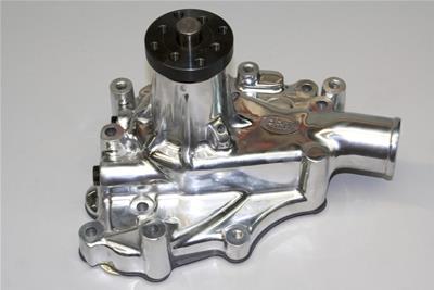 PRW Power 1430212 Water Pump Mechanical High-Volume Clockwise Aluminum Polished