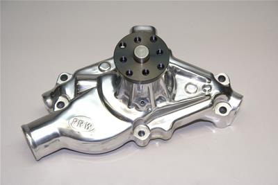 PRW Power 1435012 Water Pump Mechanical High-Volume Clockwise Aluminum Polished