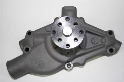 PRW Power 1435022 Water Pump Mechanical High-Volume Clockwise Aluminum Black