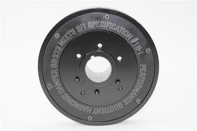 PRW Power 2431841 Harmonic Balancer PQx Internal/External Balance Black Fits Dodge