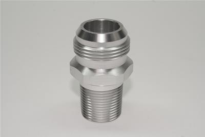 PRW Power 5292092 FITTING ELEC WATER PUMP 3/4" NPT to AN-16 Male Fitting x 2.25