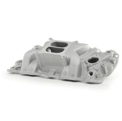 Professional Products 52021 Intake Manifold Typhoon Carbureted Natural, SB Chevy