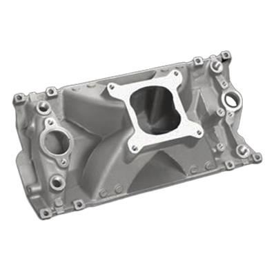 Professional Products Hurricane+Plus Inatke Manifold, Fits Chevy SB Vortec - Satin