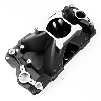 Professional Products 52046 Hurricane Intake Manifold, Fits Chevy Small Block - Black