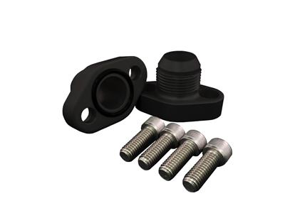 Philadelphia Racing PRP-6853 AN Block Adapters -16 AN Adapters Black