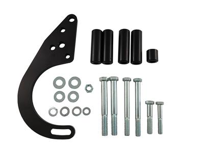 Philadelphia Racing PRP-8152 Alternator Brackets Billet Aluminum Black