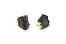 Painless Wiring 80403 Rocker Switch/On-Off-On/Red Lighted