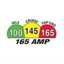 Powermaster 58247 Street Alternator - 165 Amps, For GM - Black