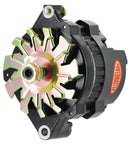 Powermaster 8062 Race Alternator - 100 Amp, For GM - Black
