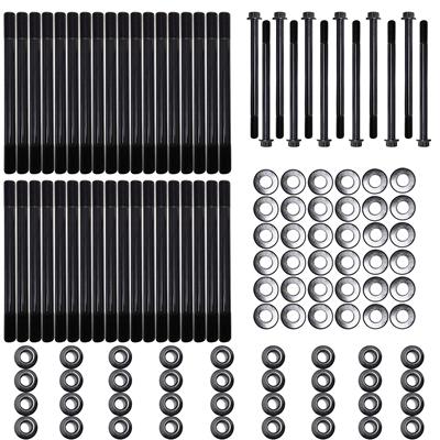 PRW Power 1040301 Cylinder Head Stud 4135 Steel 12-Point Nuts Fits Chevy GMC 6.6L/400