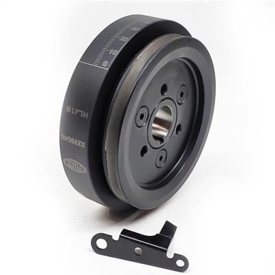 PRW Power 2339040 Harmonic Balancer Sportsman Internal Balance Black Fits Ford FE