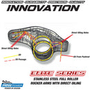 PRW Elite Series Stainless Steel Full Roller Rocker Arms 62302717