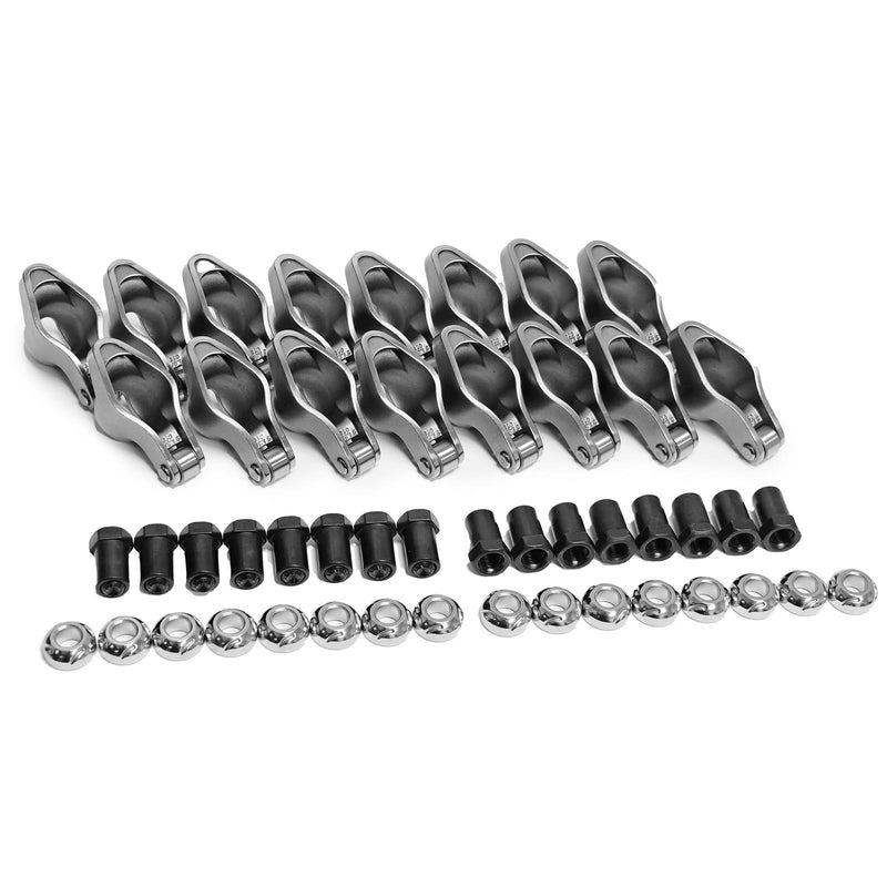 PRW 68327315 Sportsman Steel Roller Tip Rocker Arms, Fits Chevy SB - 1.5 Ratio