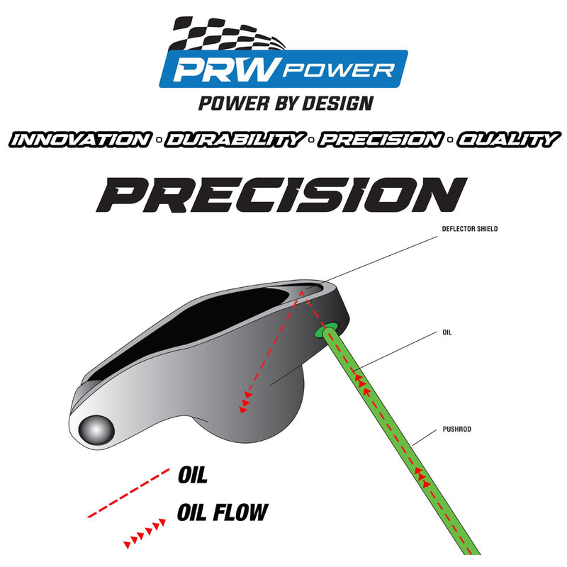 PRW Sportsman Steel Roller Tip Rocker Arms 68454717
