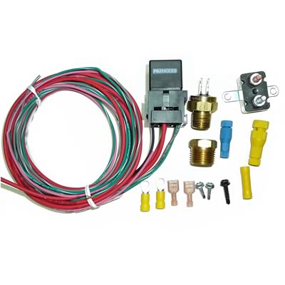 Painless Wiring 30115 Dual Activation Fan Relay (on 185, off 175)