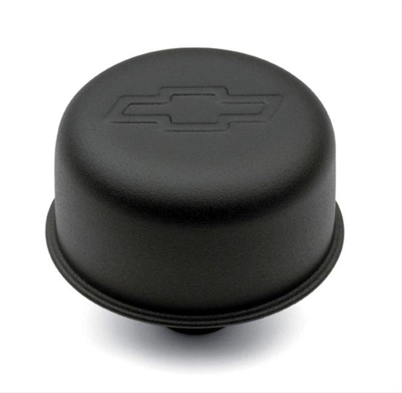 Proform 141-754 Push-In Air Breather Cap, Black Crinkle - Embossed Bowtie