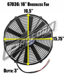 Proform Brushless Electric Fans 67036